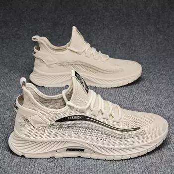 Мужская летняя сетчатая дышащая тонкая сетчатая обувь мужская беговая мягкая подошва легкая спортивная повседневная сетчатая полая модная обувь 39