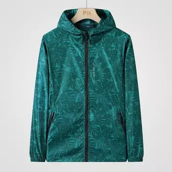 Мужская летняя солнцезащитная одежда Ice Silk, легкая и тонкая спортивная куртка для мужчин, повседневная мужская одежда M