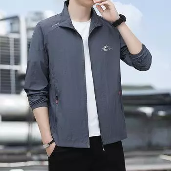 Мужская летняя тонкая солнцезащитная куртка больших размеров, повседневные спортивные дышащие топы 5XL белый