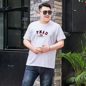 Мужская летняя удобная футболка, мужская спортивная эластичная мужская футболка из чистого хлопка больших размеров с коротким рукавом, свободная повседневная дышащая футболка