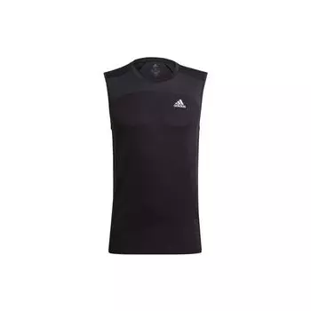 Мужская майка для бега Adidas Heat.Rdy, черная GK4298