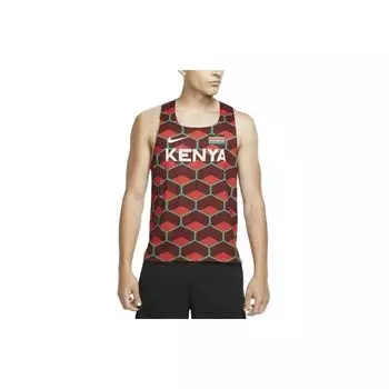 Мужская майка для бега Nike Kenya Aeroswift Team, красная CV0371-673 XXL