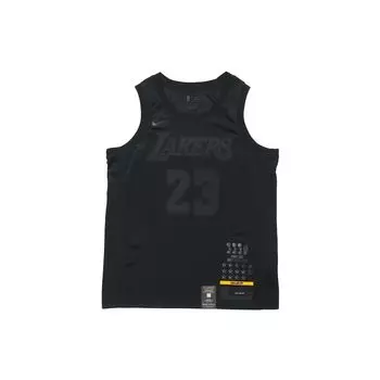 Мужская майка Nike Connected НБА Лос-Анджелес Лейкерс Леброн Джеймс MVP Commemorative Edition, черная CI2030-010 S