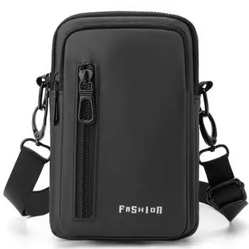 Мужская маленькая сумка Деловая многослойная водонепроницаемая сумка через плечо Сумка для мобильного телефона зелёный