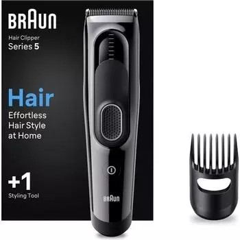 Мужская машинка для стрижки волос Braun Series 5 HC5310 с 17 настройками длины