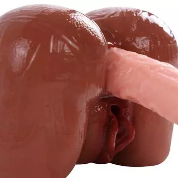 Мужская мастурбационная чашка Большие ягодицы Мягкая задница Секс-кукла Загар Обнаженная настоящая кожа Ощущение вагины Секс Эротическая секс-игрушка One Size