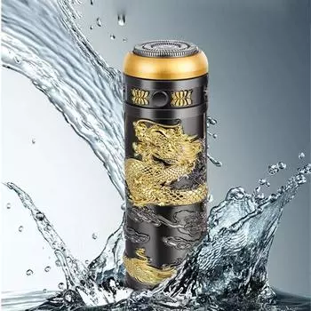 Мужская мини-электрическая бритва для головы Будды, бритва, USB перезаряжаемая, моющаяся для всего тела, резак для бороды, портативный триммер для удаления волос, эпилятор для женщин