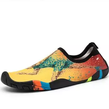 Мужская многофункциональная обувь для водных видов спорта, женская пляжная обувь большого размера на открытом воздухе 35 синий