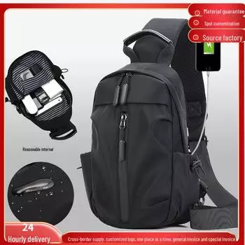 Мужская многофункциональная сумка-мессенджер для путешествий на открытом воздухе 2022 года серый