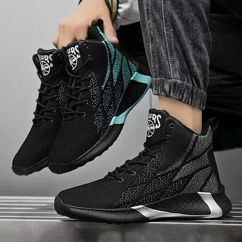 Мужская мода Four Seasons Casual Running Shoes для мальчиков и студентов, трендовые мягкие подошвы, удобные спортивные кроссовки, мужские классические дышащие кроссовки для спортзала 38 чёрный/серый