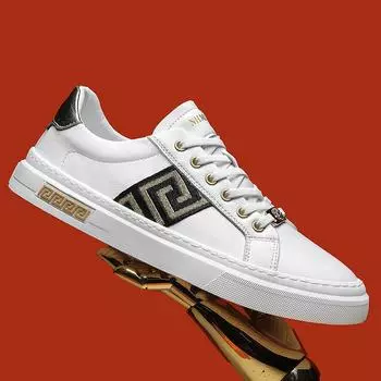 Мужская мода INS повседневная обувь Модные легкие прогулочные туфли Обувь для скейтборда Кроссовки 38 чёрный