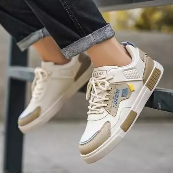 Мужская мода кроссовки для скейтбординга в уличном стиле кроссовки для студентов низкие повседневные теннисные туфли большого размера EU: 39 чёрный