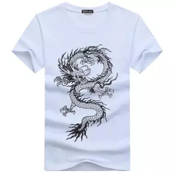 Мужская мода лето весна повседневные футболки с коротким рукавом и круглым вырезом и топы S белый