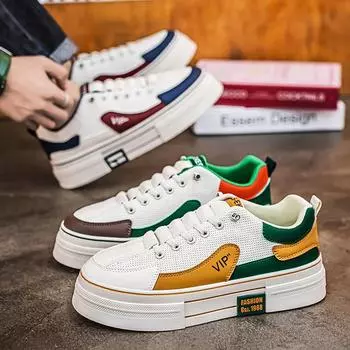 Мужская мода, повседневная низкая обувь для скейтбординга, удобные кроссовки для мальчиков, студенты, трендовая мягкая подошва, классическая дышащая нескользящая спортивная обувь 39