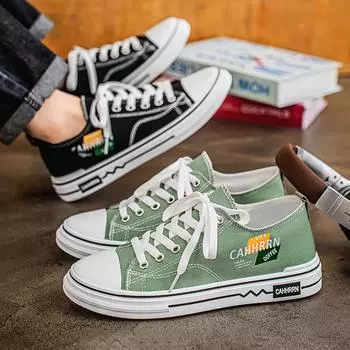 Мужская мода повседневная обувь для скейтбординга с низким верхом из парусины для мальчиков, удобные кроссовки для студентов, классические дышащие, для спортзала, нескользящие 39 чёрный