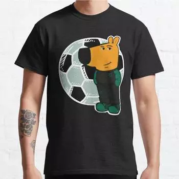 Мужская мода повседневные футболки с короткими рукавами The Goat of Football Is The Chill Guy Футболки больших размеров S чёрный