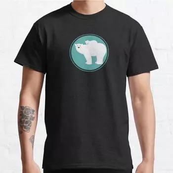 Мужская мода повседневные короткие рукава Bear family топы эстетичные винтажные футболки большого размера S чёрный