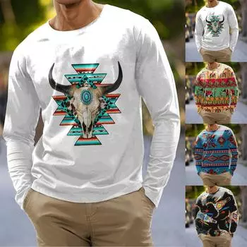 Мужская мода, повседневные рубашки с длинными рукавами и принтом в полоску, топы, блузки XL