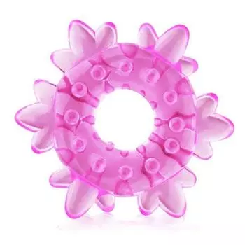 Мужская мода Снежинки Кольцо Пениса Задержка Эякуляции Члена Расслабляющая Секс-Игрушка Для Взрослых