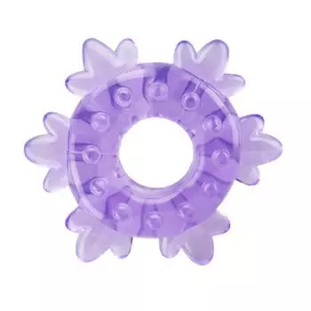 Мужская мода Снежинки Кольцо Пениса Задержка Эякуляции Члена Расслабляющая Секс-Игрушка Для Взрослых