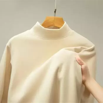 Мужская модная черная рубашка с длинным рукавом и полувысоким воротником для осени и зимы 3XL (Recommended 145-160 jin) серый/чистый