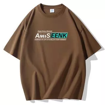 Мужская модная футболка большого размера с короткими рукавами, 100% хлопок S