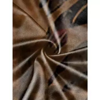 Мужская модная футболка с длинным рукавом Hazy Flag - винтажный принт, удобная хлопковая смесь, летняя стильная футболка - S