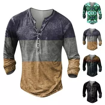 Мужская модная футболка с длинным рукавом и вышивкой, весенне-осенний пуловер с длинными рукавами и принтом, толстовка L чёрный