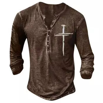 Мужская модная футболка с длинным рукавом и вышивкой, весенне-осенний пуловер с длинными рукавами и принтом, толстовка M серебряный