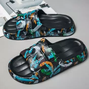 Мужская модная и модная уличная пляжная обувь размера 36-47, сандалии, тапочки, повседневные сандалии и домашние тапочки 36/37 белый