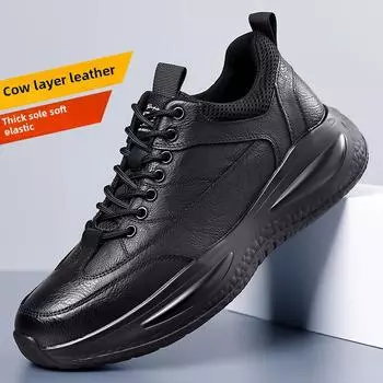 Мужская модная кожаная повседневная спортивная и деловая обувь весна/осень 2025 г. 44