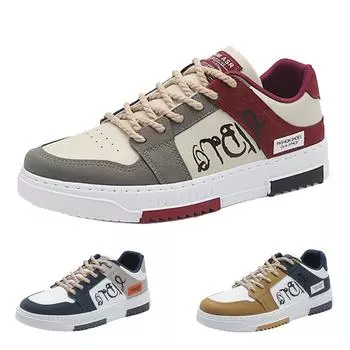 Мужская модная нескользящая обувь для бега, дышащая спортивная обувь 39 синий