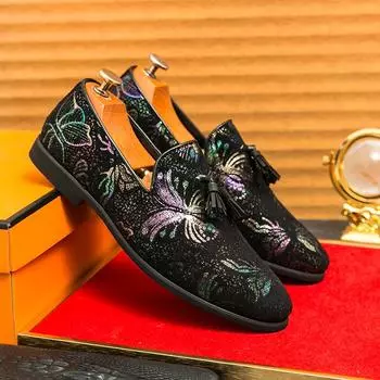 Мужская модная обувь для вечеринок, британские туфли с острым носком из блестящей кожи, мужские деловые туфли на шнуровке, офисные туфли, мужские свадебные туфли-оксфорды на плоской подошве 38