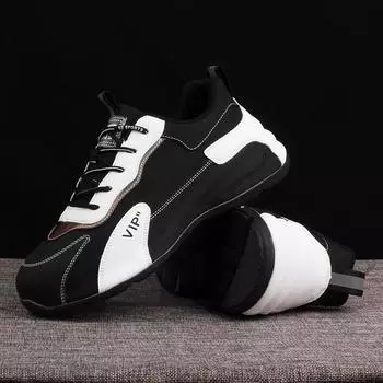 Мужская модная обувь, мужская обувь на толстой подошве с сетчатым лицом, папина обувь, мужская спортивная обувь, мужская обувь с сумочной подошвой, мужская обувь 38 белый