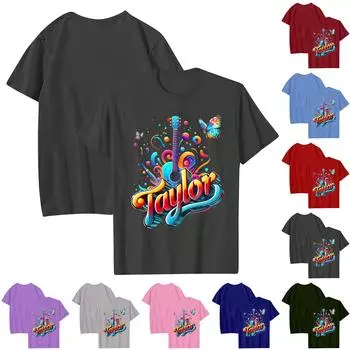 Мужская модная повседневная футболка с принтом, пуловер с круглым вырезом, топ с короткими рукавами XL