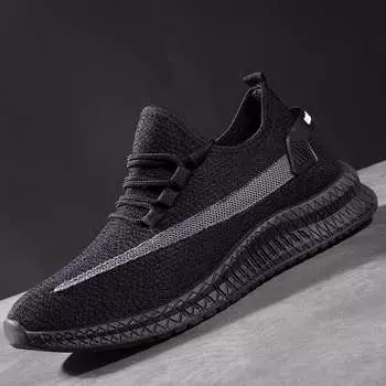 Мужская модная, удобная, повседневная, легкая спортивная обувь на мягкой подошве 44 белый