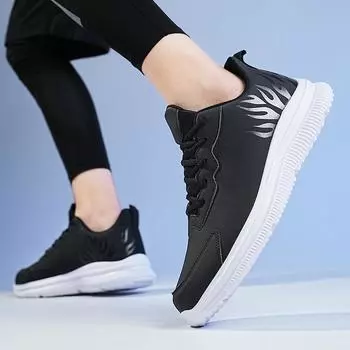 Мужская мужская обувь большого размера, повседневная обувь, легкие кожаные кроссовки, уличная легкая табуретка, походная обувь, мужские кроссовки 38 прохладный черный