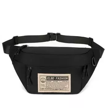 Мужская нагрудная сумка большой вместимости, сумка на одно плечо, сумка через плечо для пары белый