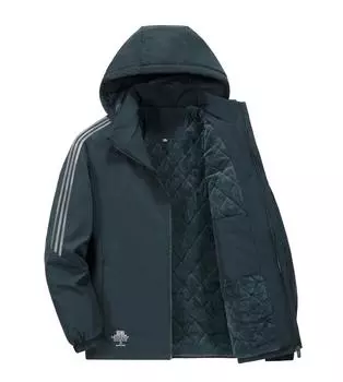 Мужская норковая хлопковая шуба, зимняя толстая теплая хлопковая куртка, большая повседневная куртка с капюшоном из бархата и хлопка 8XL