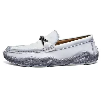 Мужская новая кожаная спортивная обувь на открытом воздухе, повседневная обувь, деловая кожаная обувь для доски 38