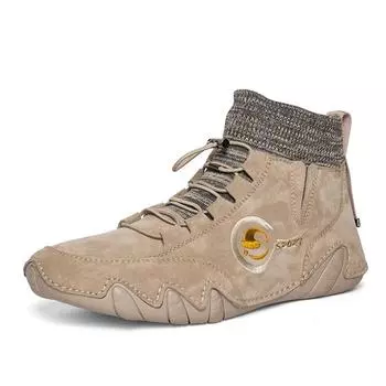 Мужская новая кожаная спортивная обувь на открытом воздухе, повседневная обувь, деловая кожаная обувь для доски, ботинки 38