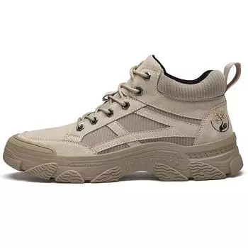 Мужская новая кожаная спортивная обувь на открытом воздухе, повседневная обувь, деловые кожаные ботинки 38