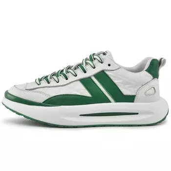 Мужская новая кожаная спортивная обувь на открытом воздухе, повседневная обувь, деловая кожаная обувь для доски 38