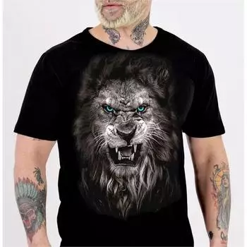 Мужская новая летняя футболка свободного покроя с круглым вырезом и короткими рукавами с 3D-цифровым принтом, повседневная футболка больших размеров для улицы и дома XS