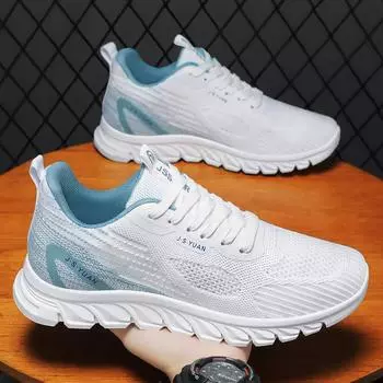 Мужская новая повседневная мужская обувь Спортивная обувь Дышащие кроссовки Flyknit 39