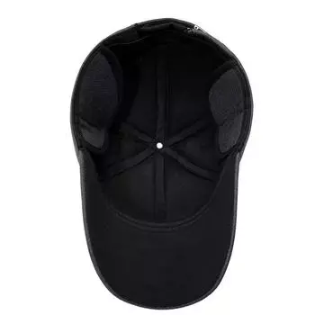 Мужская новая шапка, простая теплая шапка для людей среднего и пожилого возраста, толстая хлопковая шапка с защитой ушей, бейсболка Adjustable серый