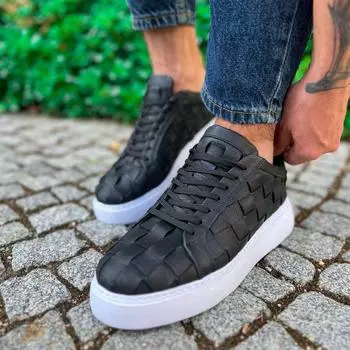 Мужская новинка 2023 Весна Лето Мода Повседневная Черная Мужская Обувь Мода CH209 OBT Vimini Shoes
