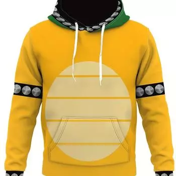 Мужская новинка с капюшоном в стиле «панцирь черепахи» с 3D-цифровым принтом, цветные блоки, полиэстер, длинный рукав, пуловер с карманом, толстовка с капюшоном, повседневная одежда на осень-зиму S