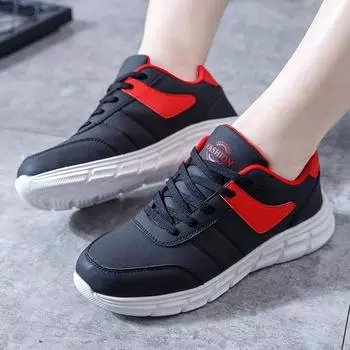 Мужская обувь 2024 года, летняя новая повседневная обувь большого размера, пара, мягкая подошва, спортивная обувь для бега, низкие сетчатые туфли 36 чёрный