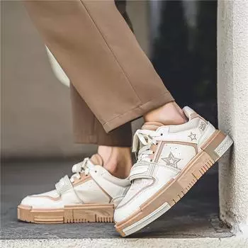 Мужская обувь 2024 года, новые летние повседневные универсальные туфли с увеличенным каблуком, мужская корейская версия, нишевый бренд Tide, высококачественная обувь Star Tide 39